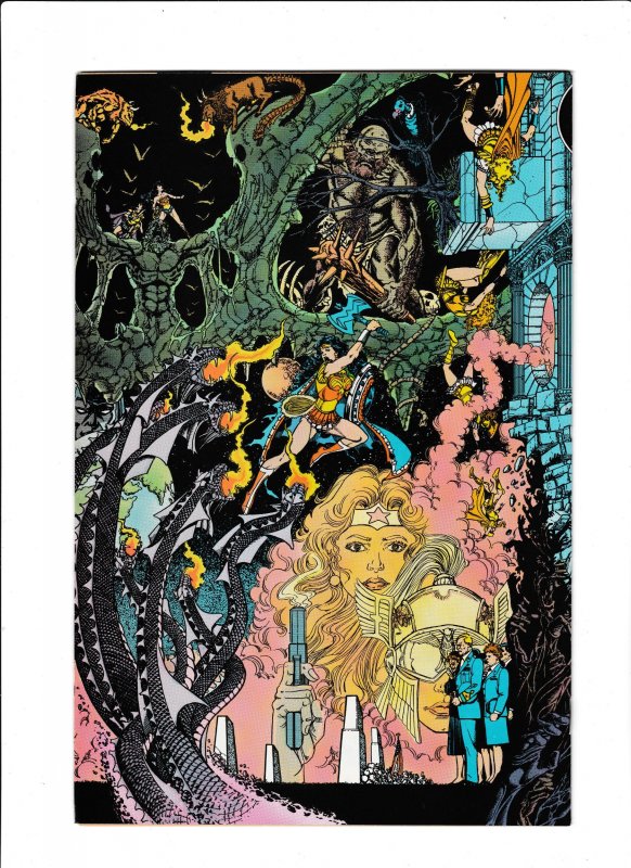 WONDER WOMAN #10 (1987) GEORGE PEREZ | TRIPLE GATEFOLD | COPPER AGE