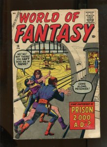 WORLD OF FANTASY #16 (4.0) KIRBY AND DITKO ART