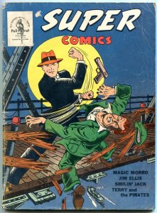 Super Comics #31 1940-Dick Tracy--Terry & Pirates-Poll Parrot Giveaway