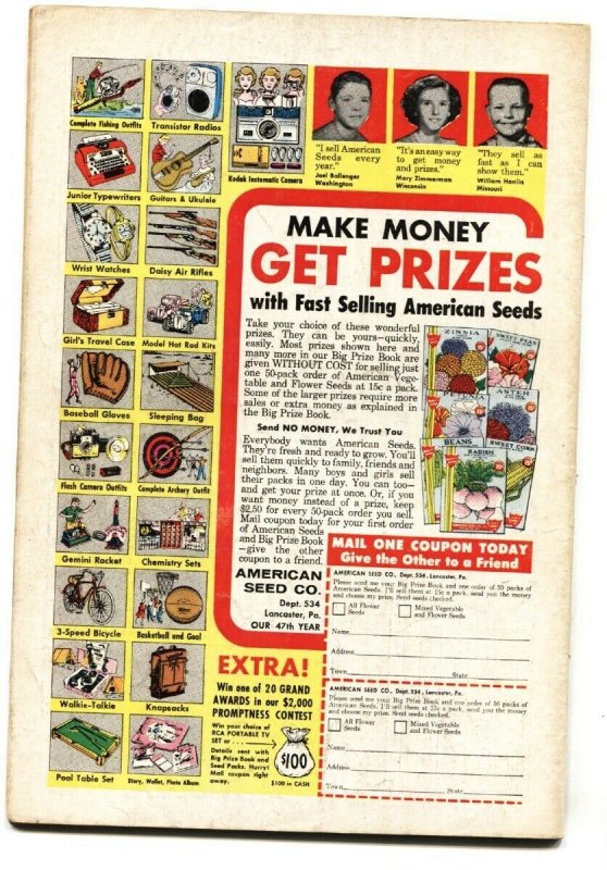 SHOWCASE #55 GOLDEN-AGE GREEN LANTERN - SOLOMON GRUNDY - comic book vg