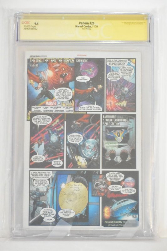 Venom #26 Third Print Cover (2020)