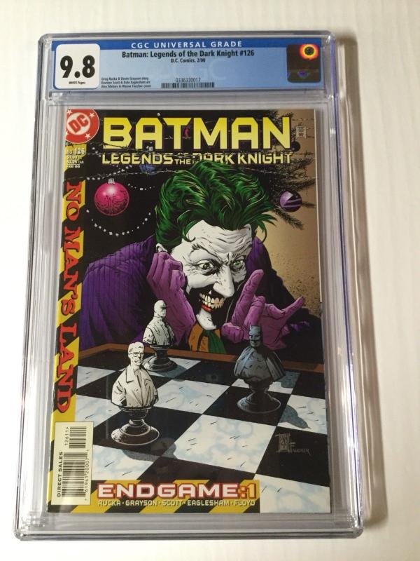 Batman Legends Of The Dark Knight 126 Cgc 9.8 White Pages 8th Harley Quinn N Dcu