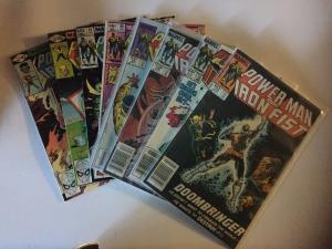 POWER MAN AND IRON FIST [LOT OF 8] V1 #'s 63,64,94,96,99,100,108,111. 1980