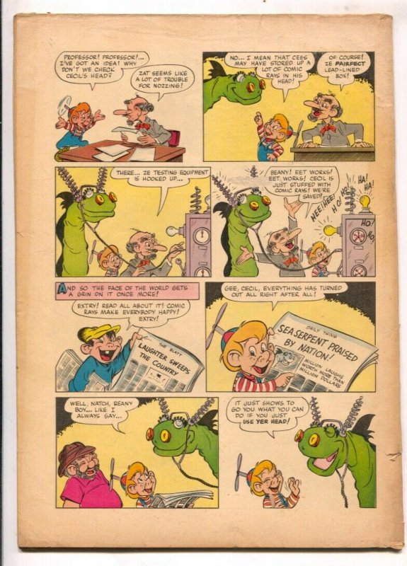 Bob Clampett's Beany and Cecil-Four Color Comics #570-Dell-based on TV series...