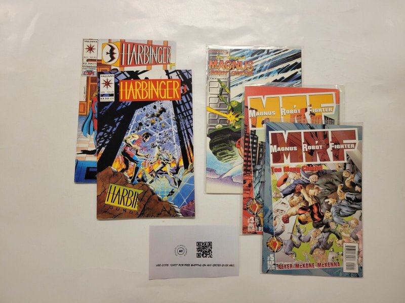 5 Valiant Comics #25 31 Harbinger + #3 4 5 Magnus Robot Fighter  37 TJ7