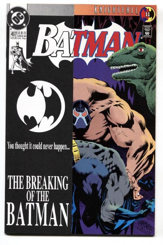 BATMAN #497-1993-BANE-comic book HIGH GRADE