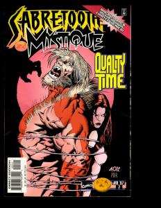 11 Comics Rom 17 18 Sabretooth Special, Mystique 1 2 3 4 Sachs # 1 2 3 4 JF26