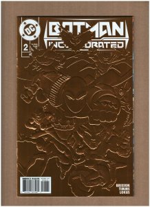 Batman Incorporated #2 DC Comics 2022 90's Gold Foil Variant NM- 9.2