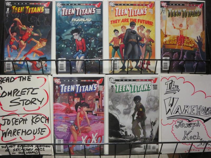 TEEN TITANS YEAR ONE (2008) 1-6  Wolfram & Kerschl