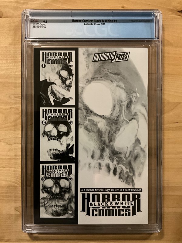 Horror Comics: Black & White #1 (2021) CGC 9.8