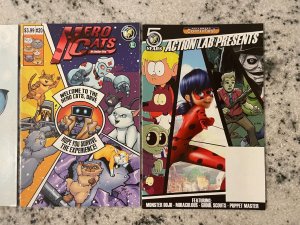 3 Action Lab Comic Books Seafoam # 2 + Kid Sherlock # 2 + Adventure # 2 65 J811