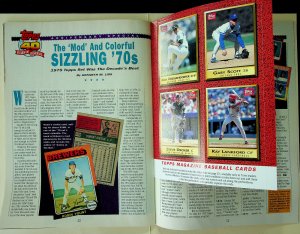 Topps Magazine #7 (Summer 1991) - Bonus Cards Intact