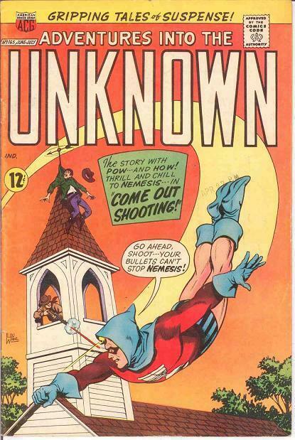 ADVENTURES INTO THE UNKNOWN 165 VG-F COMICS BOOK