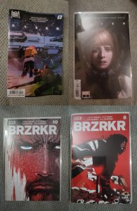 Lot of 4 Comics (See Description) Alien, Brzrkr