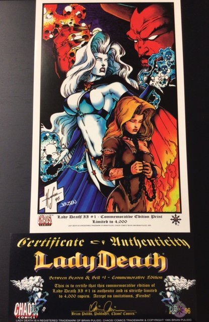 Lady Death: Between Heaven and Hell #1 (1995)