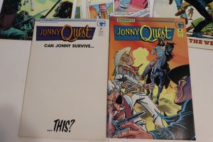 Jonny Quest Lot of 5: #23, 26, 27, 28, 29 Comico 1988