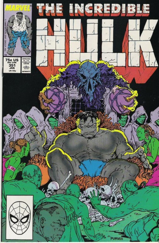 The Incredible Hulk #351 Direct Edition (1989)