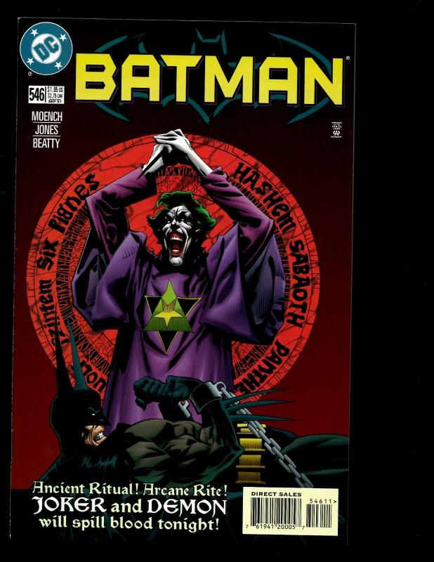 Lot Of 10 Batman DC Comics # 541 542 543 544 545 546 547 548 549 550 Joker SM5