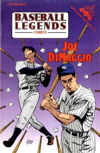 Baseball Legends #5 VF/NM ; Revolutionary, Joe DiMaggio