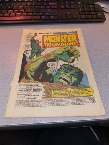 Incredible Hulk #108 Silver Age Key 1968 Mandarin Nick Fury Cover 1st Prt Marvel