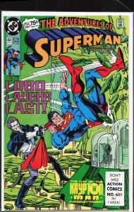 Adventures of Superman #464 (1990) Superman