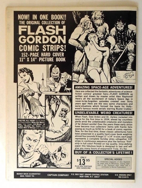 Vampirella (1969 Warren) #7  Frazetta Cover 