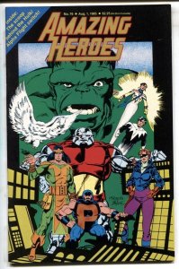 AMAZING HEROES #76 1985 - comics - Mignola / Byrne cover