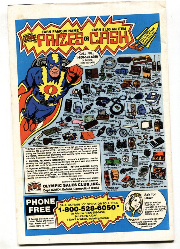 Fantastic Four #244 comic book - 1st appearance of Frankie Raye