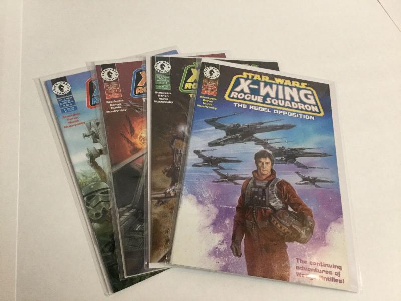 Star Wars X-Wing Rogue Squadron The Rebel Opposition 1-4 Nm Dark Horse A32