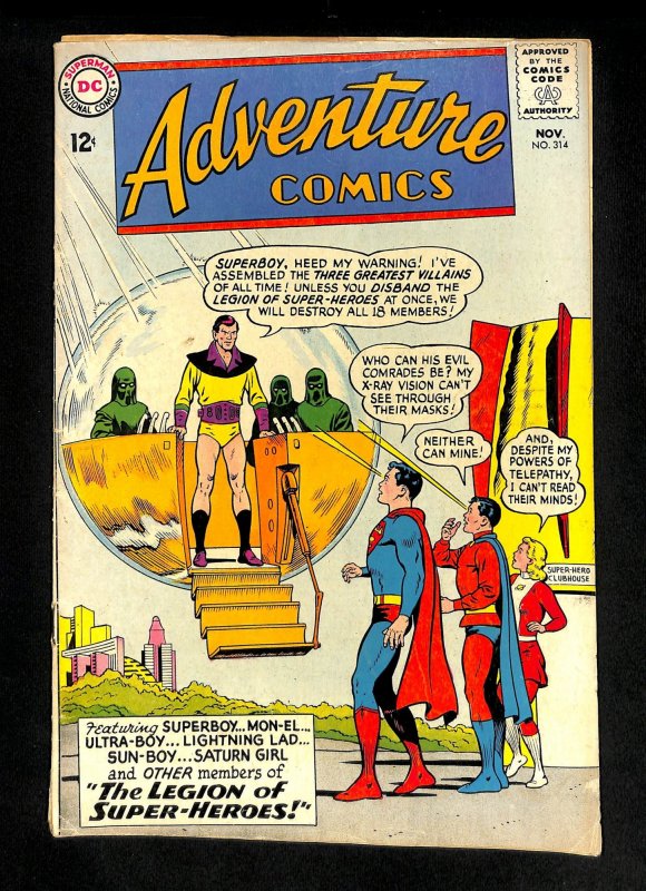 Adventure Comics #314