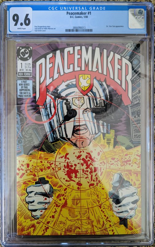 Peacemaker #1 (1988) CGC 9.6!!!