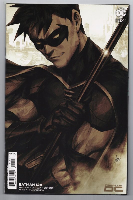 Batman #136 Cvr D Artgerm Variant (DC, 2023) VF/NM