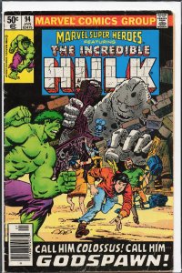 Marvel Super-Heroes #94 (1981) Hulk