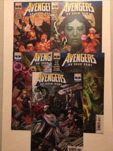 Avengers No Road Home #1 #2 #3 Lot Reg & Variant Covers Mark Waid Al Ewing 2019