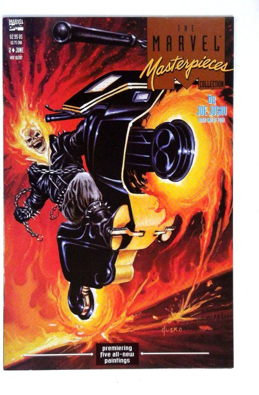 Marvel Masterpieces #2 Joe Jusko Ghost Rider Marvel (1993) NM-
