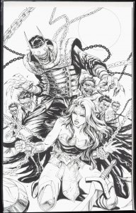 Dark Nights: Metal #6 Unknown Comics Cover C (2018) Justice League