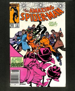 Amazing Spider-Man #253 Newsstand Variant