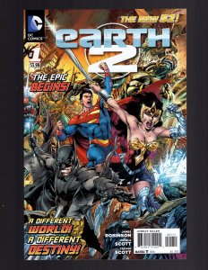 Earth 2 #1 (2012)  1st Print ~ New 52 / ID#01