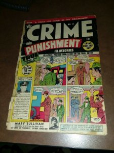 Crime and Punishment #17 lev gleason 1949 golden age charles biro art bob wood
