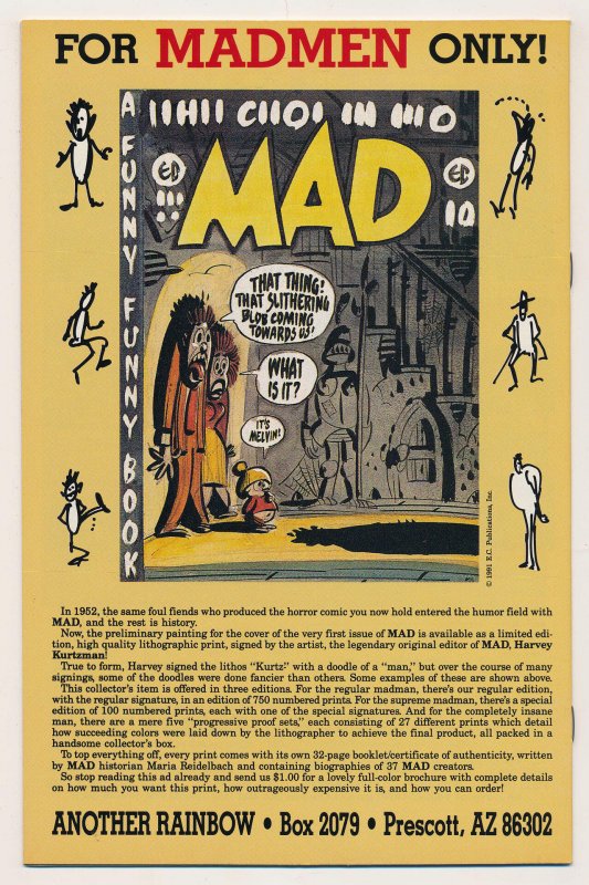 Two Fisted Tales (1992 Gemstone Russ Cochran) #1 NM