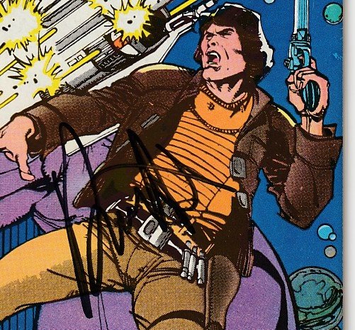 Richard Hatch Autographed Battlestar Galatica(Marvel) # 16