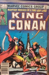 King Conan #7 Newsstand Edition (1981)
