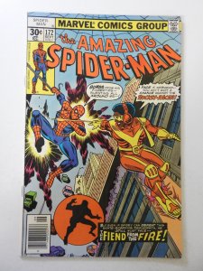 The Amazing Spider-Man #172 (1977) VG+ Condition moisture stain