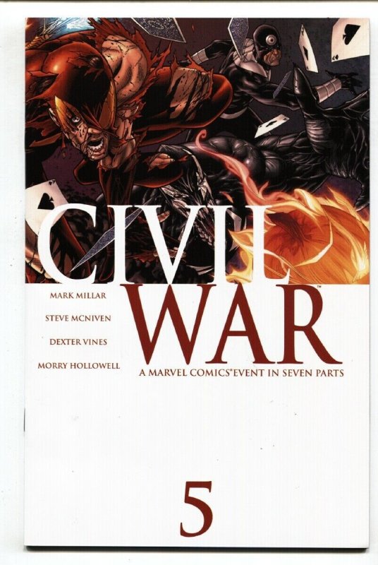 Civil War #5-2006-Marvel-Captain America-Spider-Man-Marvel Movie MCU