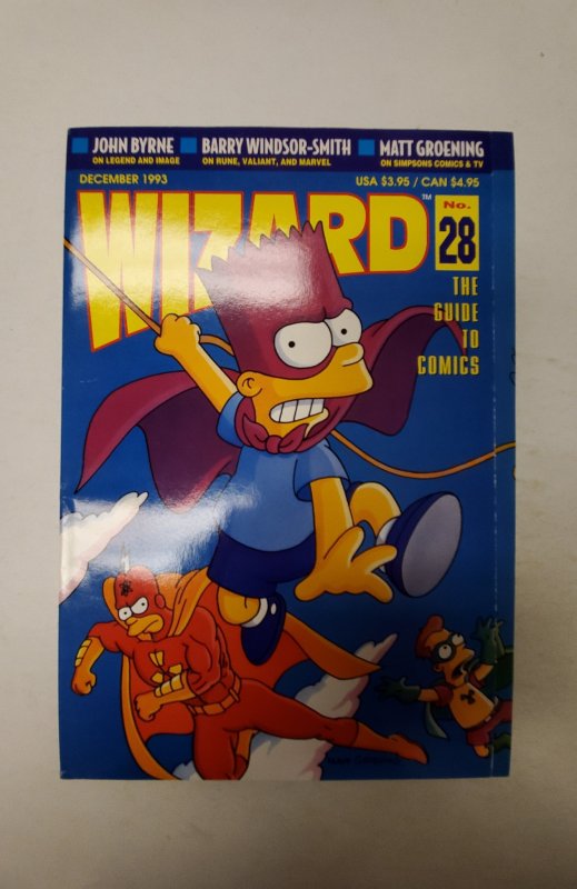 Wizard: The Comics Magazine #28 (1993) Wizard Comic Book J701