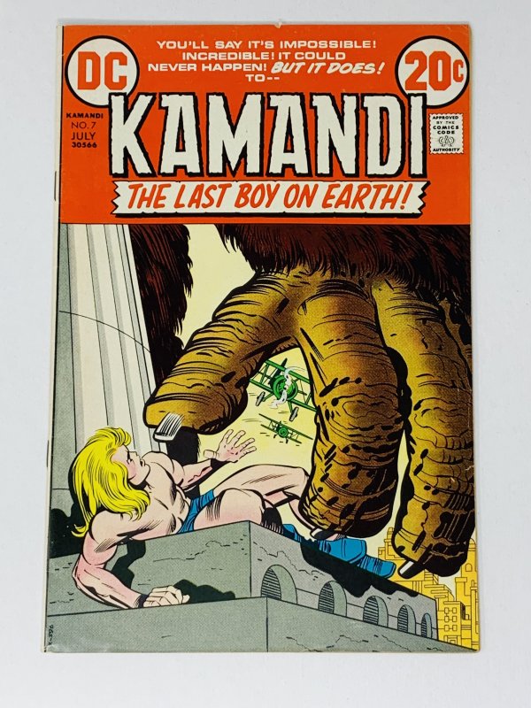 Kamandi, The Last Boy on Earth #7 (1973) YE20