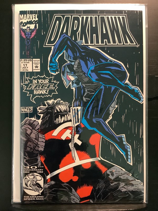 Darkhawk #17 Direct Edition (1992)