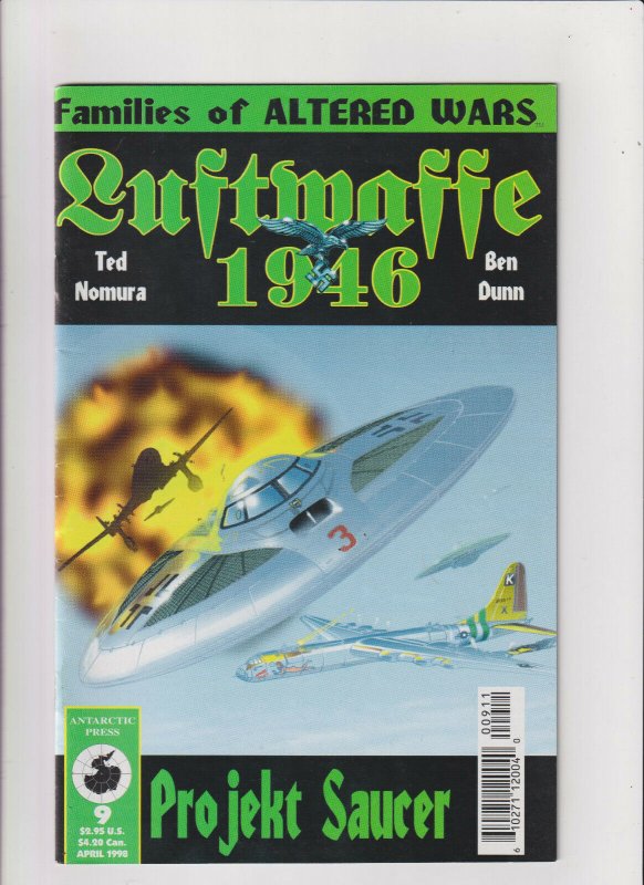 Luftwaffe 1946 V2 #9 Antarctic Press Families of Altered Wars 1st Print VF 8.0