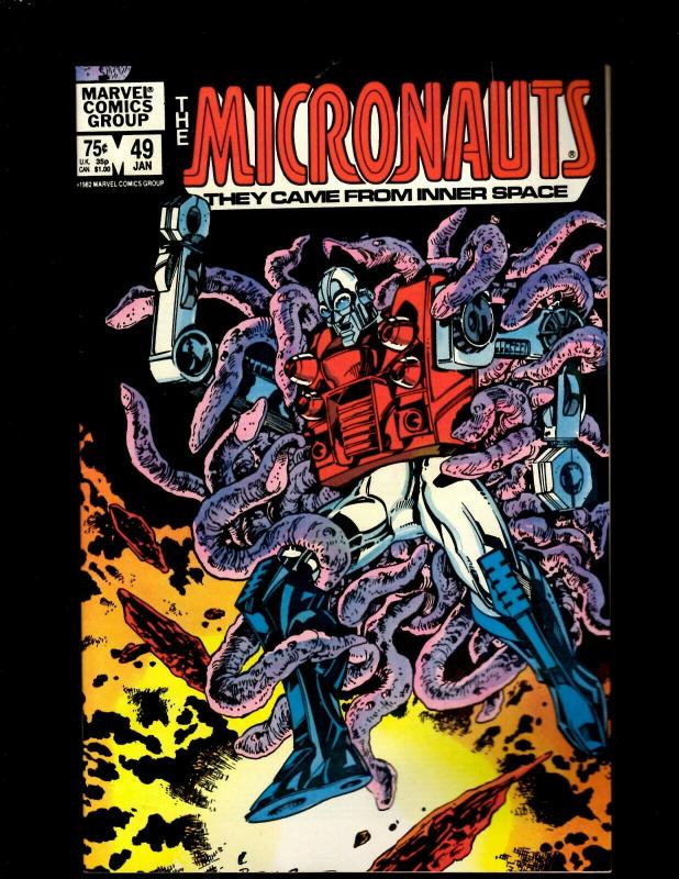 10 The Micronauts Marvel Comic Books #34 35 37 49, #38 54 55 56 57 58 JF25