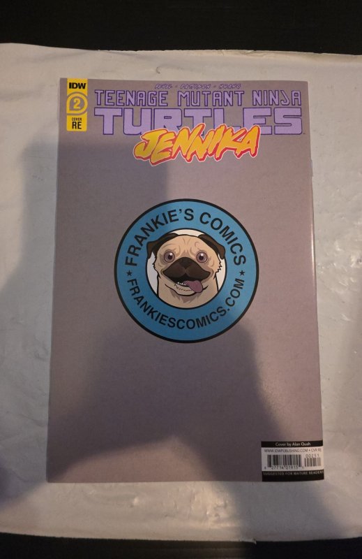 TMNT: Jennika #2 Frankies Comics Cover B (2020) virgin trade